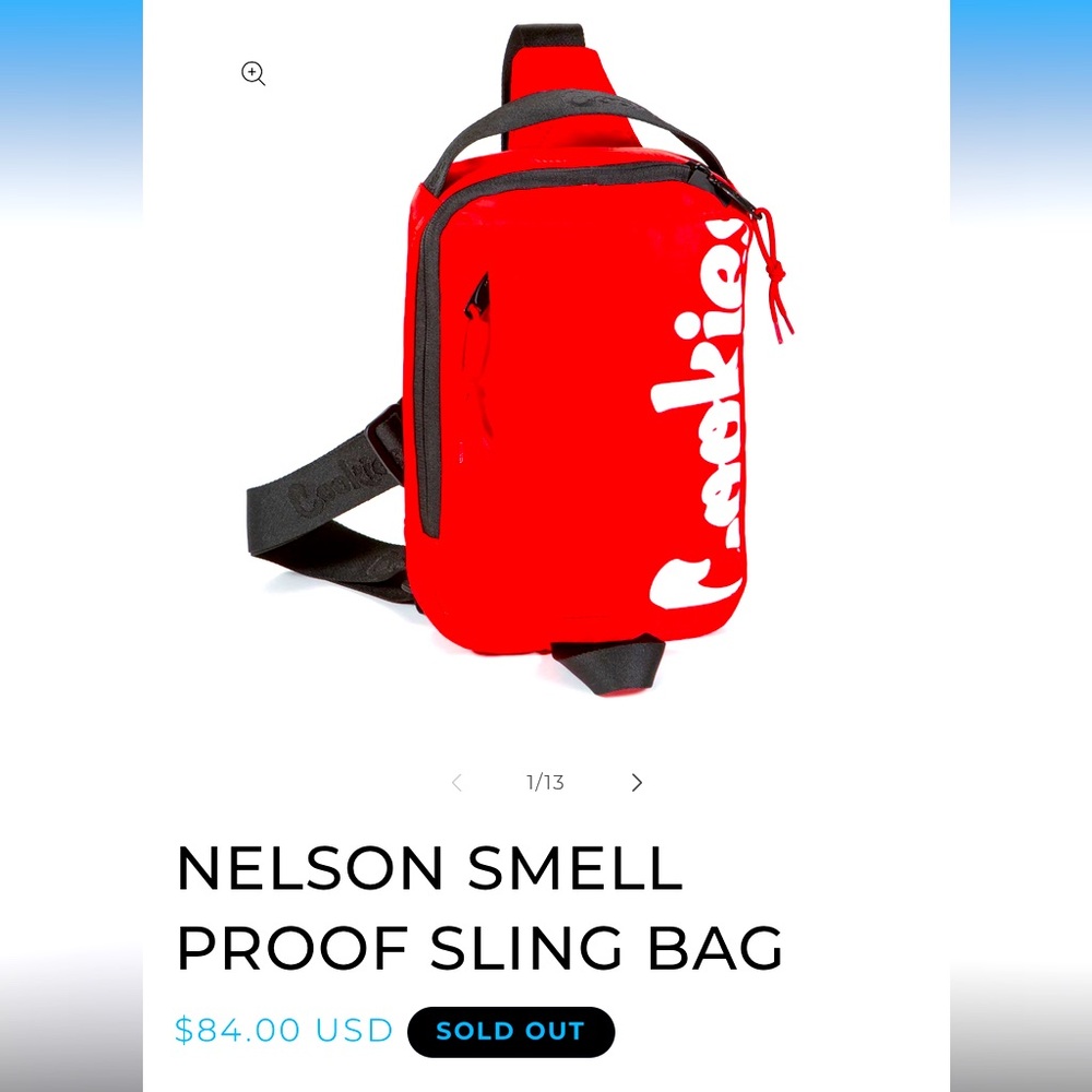 Red cookies side bag